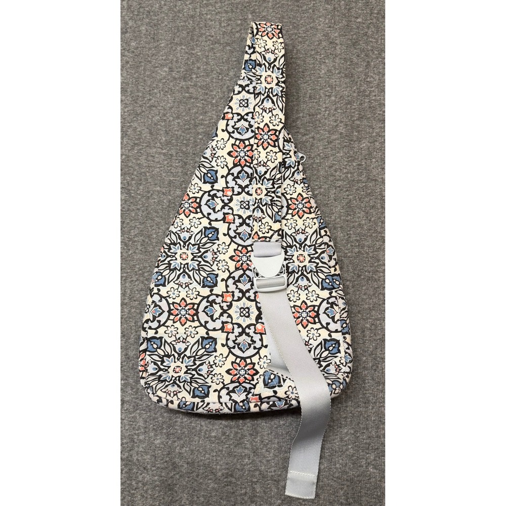 Vera Bradley Lisbon Medallion Sling Backpack Quilted Crossbody Bag - Picture 3 of 6